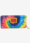 Disney x Loungefly Mickey & Minnie Mouse Tie-Dye Women's Zipper Wallet, , on-hover image number null