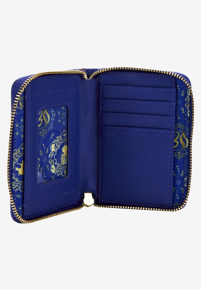 Loungefly X Disney Aladdin Jasmine Zip Around Wallet, , alternate image number null
