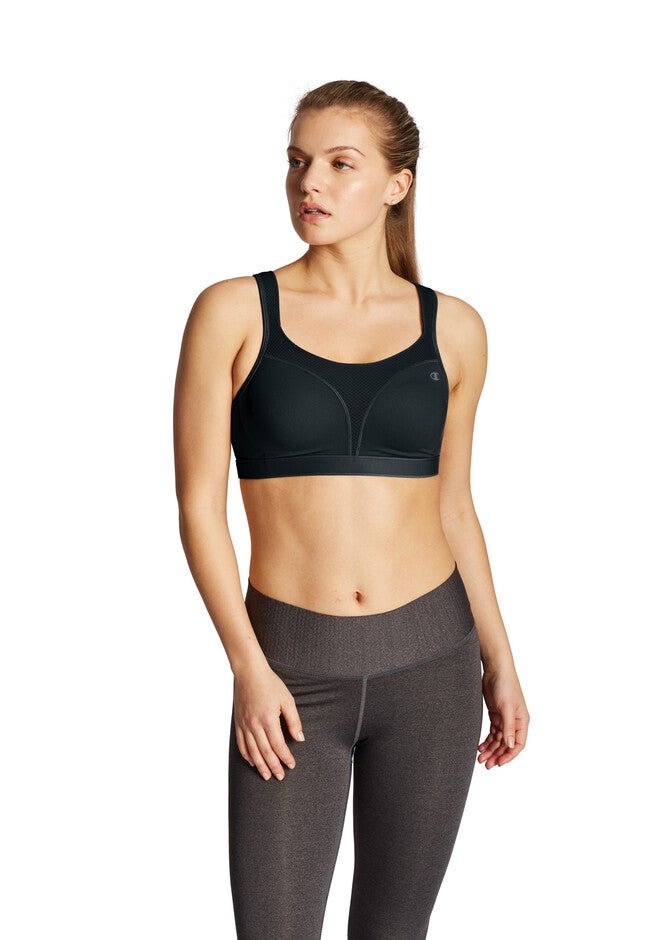 Spot Comfort® Sports Bra, BLACK, hi-res image number 0