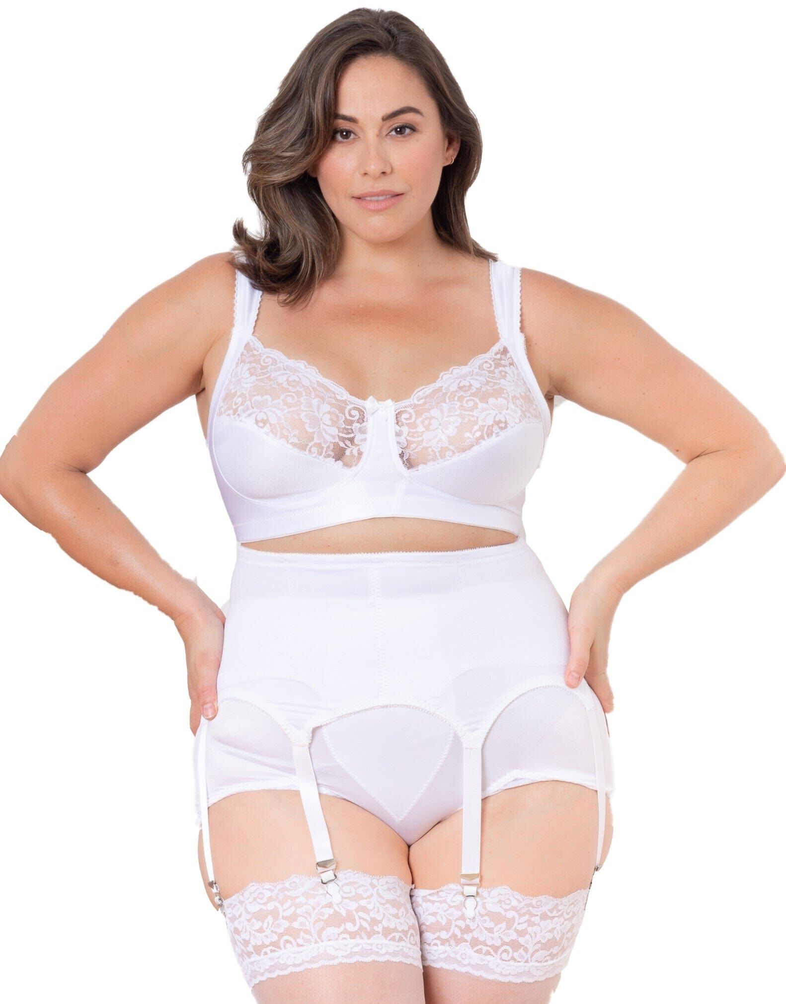 Garter Belt Medium Shaping 72522, WHITE, hi-res image number 0