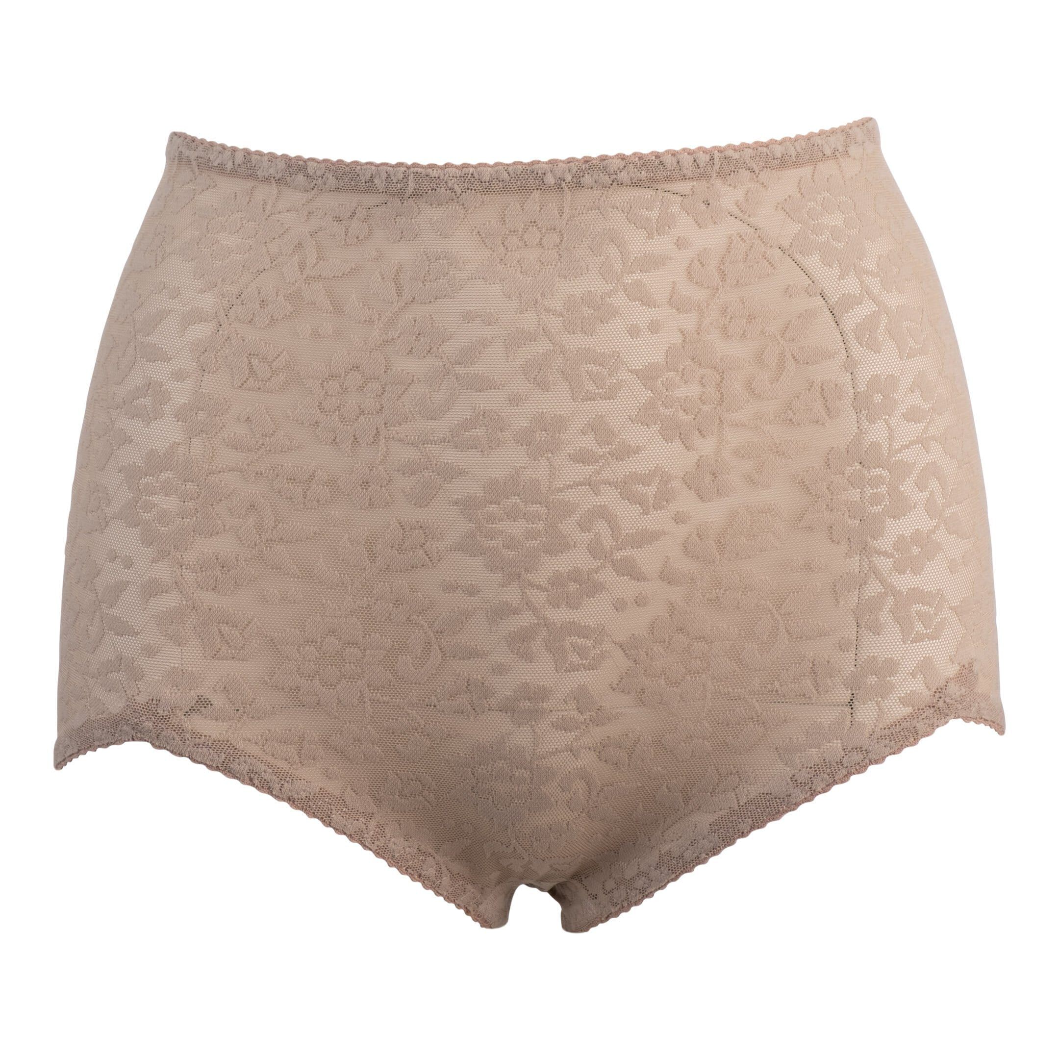 Firm Lace Panty Brief, MOCHA, hi-res image number 0