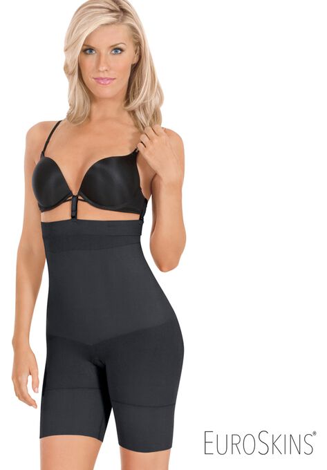 Euroskins High Waist Boxer Shaper, BLACK, hi-res image number null