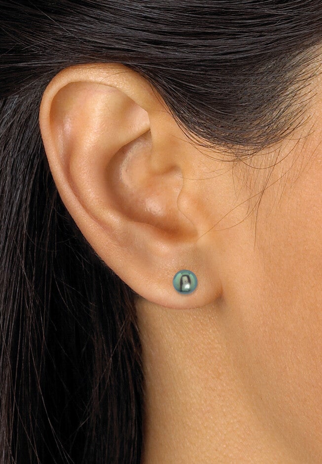 Silver Necklace, Bracelet and Earring Set, Cultured Freshwater Pearls, , alternate image number 3