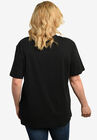 Disney Mickey Mouse Skeleton T-Shirt Halloween Black, , on-hover image number null