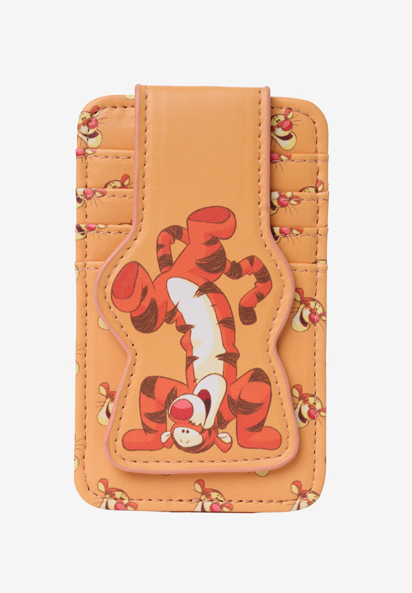 Disney Winnie the Pooh Tigger Orange Slim Card Holder Wallet Slim ID Case, ORANGE, hi-res image number 0