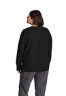 Champion Women's Plus Powerblend® Fleece Boyfriend Crew, Script Logo, , on-hover image number null