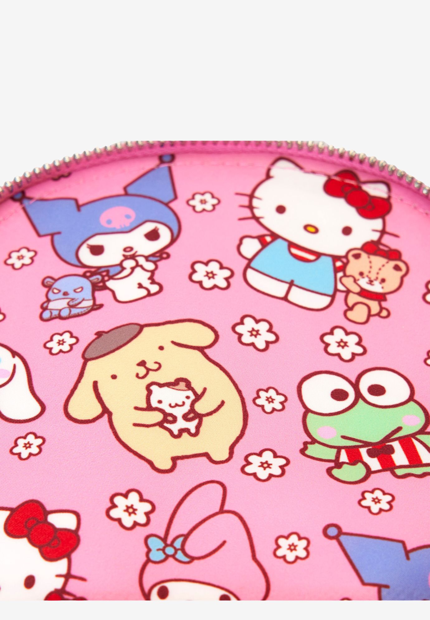 Loungefly x Sanrio Hello Kitty & Friends Mini Backpack Handbag Color Block, PINK, alternate image number 7