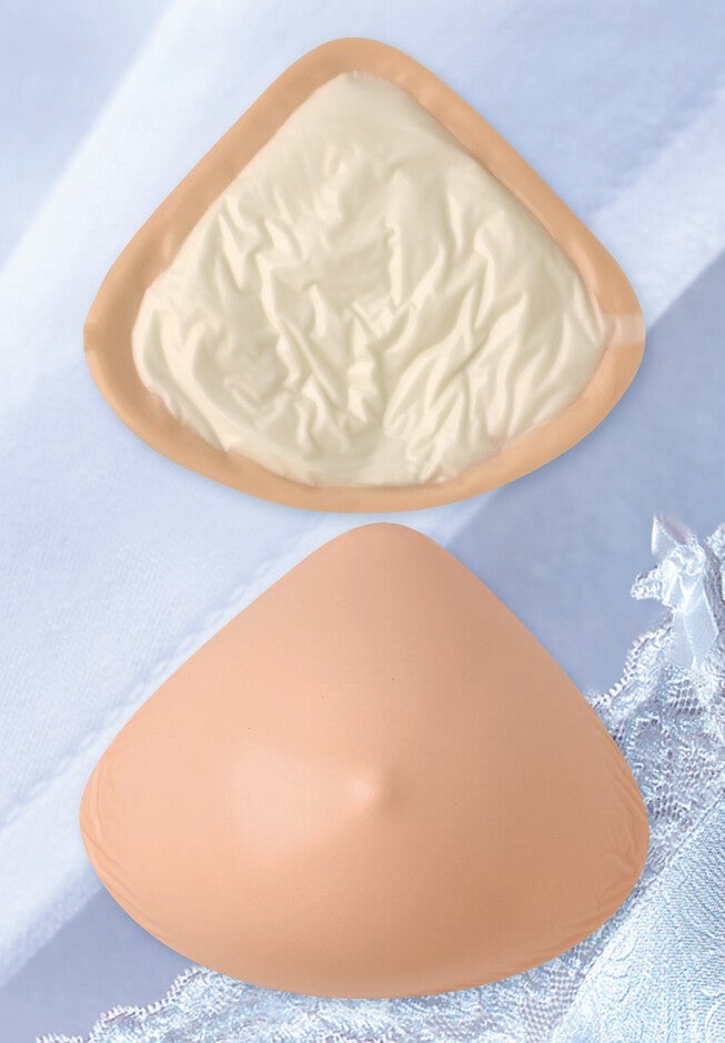 Adjusts-to-You Double Layer Lightweight Silicone Breast Form, BEIGE, hi-res image number 0