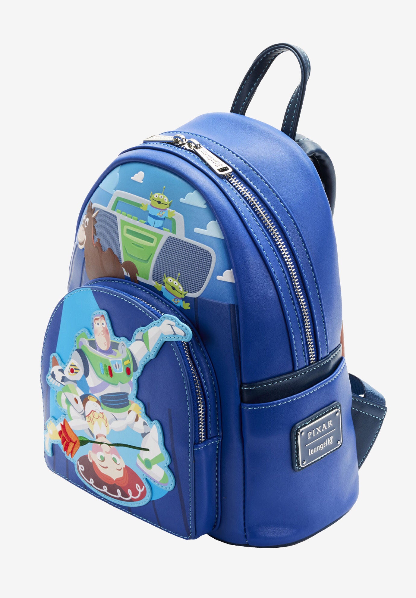 Loungefly X Pixar Toy Story Mini Backpack Handbag Buzz Lightyear & Jessie, , alternate image number 3