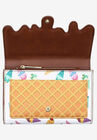 Disney x Loungefly Women's Ice Cream Cones Princesses Snap Flap Wallet, , alternate image number null