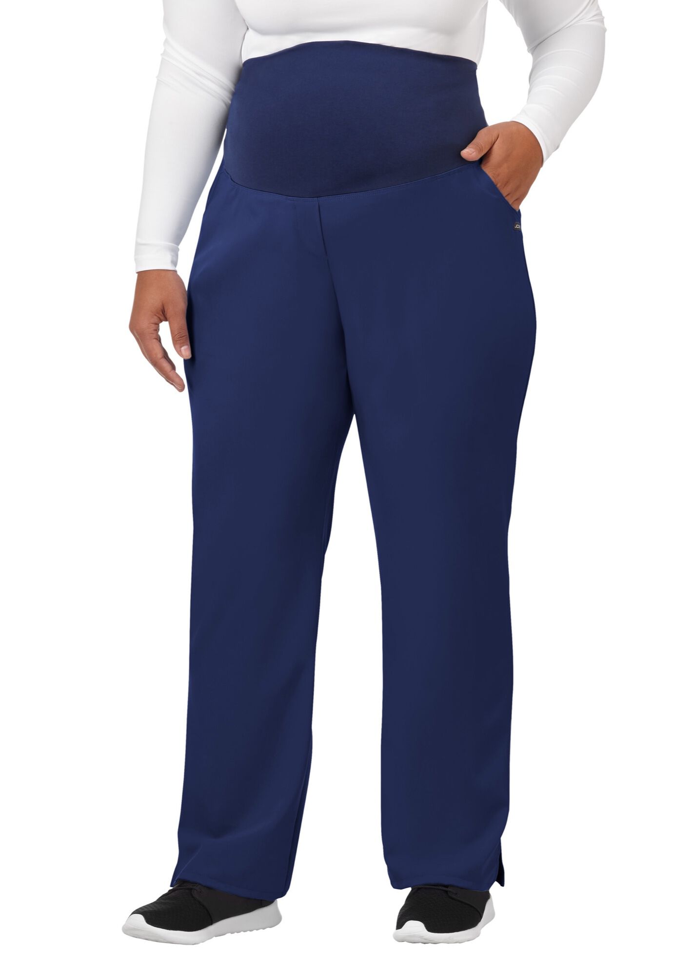 Jockey Scrubs Women's Ultimate Maternity Pant, NEW NAVY, hi-res image number 0