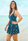 Soft Wire Sweetheart Swim Dress, , alternate image number null