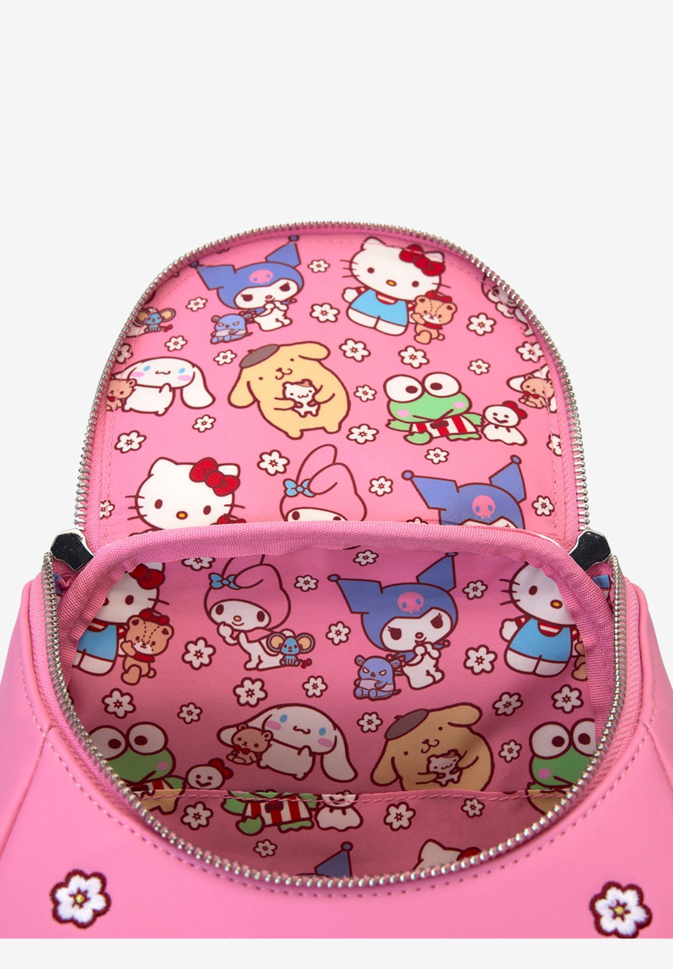 Loungefly x Sanrio Hello Kitty & Friends Mini Backpack Handbag Color Block, PINK, alternate image number 4