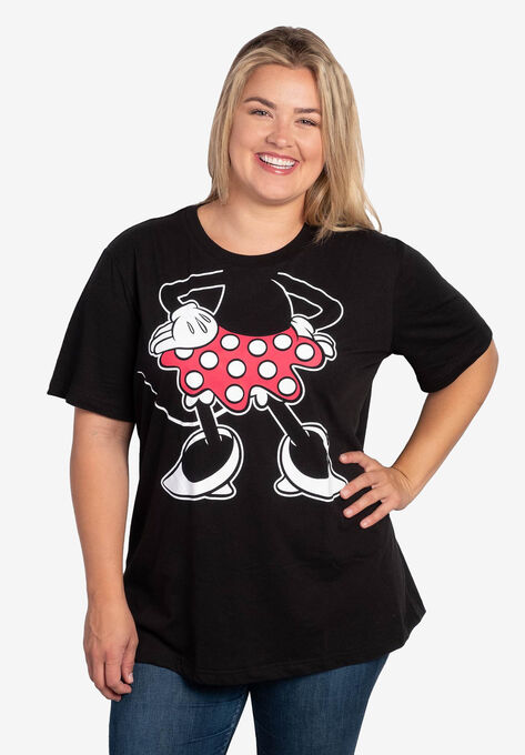Disney Minnie Mouse Costume T-Shirt Black, BLACK, hi-res image number null