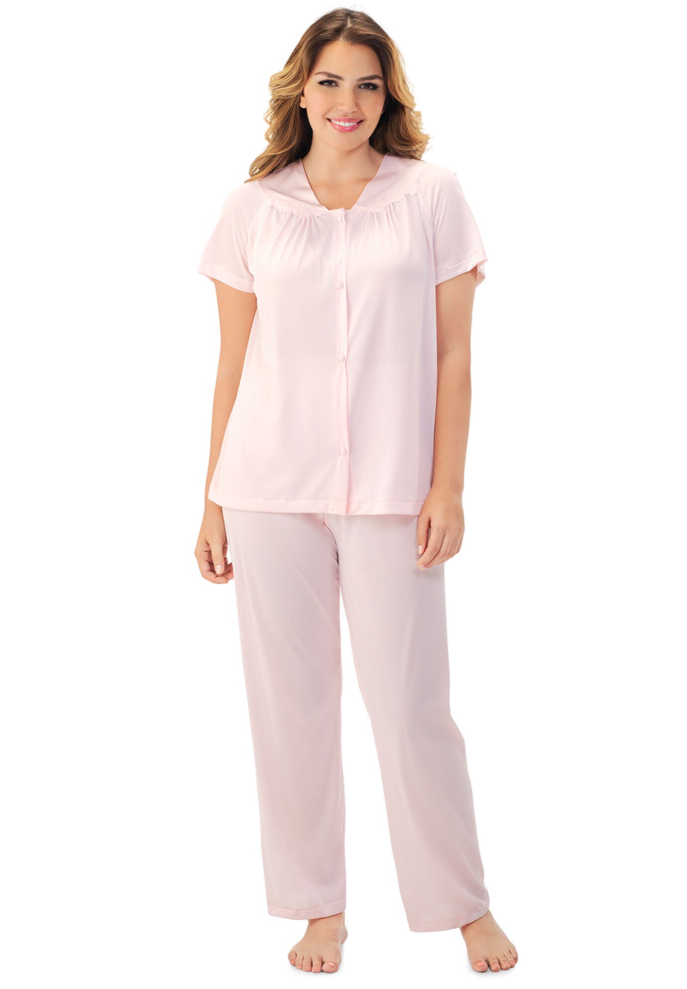 Short Sleeve Pajama, PINK CHAMPAGNE, hi-res image number 0