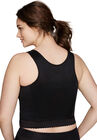 Front-Close Longline Wireless Posture Bra , , on-hover image number null