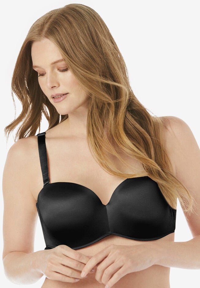 New Multi-Way Strapless Bra, BLACK, hi-res image number 0