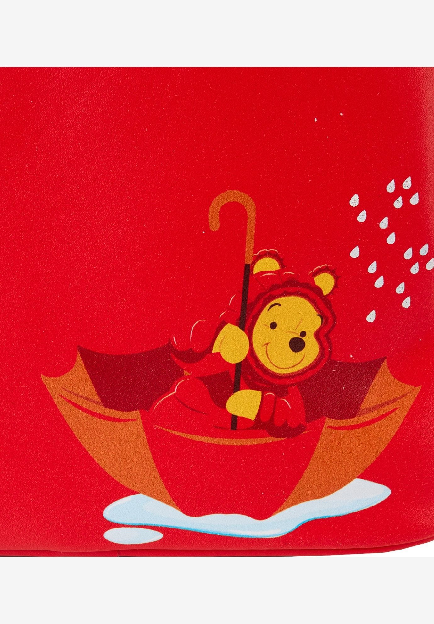 Loungefly x Disney Winnie The Pooh Puffer Jacket Cosplay Mini Backpack, RED, alternate image number 4