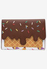 Disney x Loungefly Women's Ice Cream Cones Princesses Snap Flap Wallet, MULTI, hi-res image number null