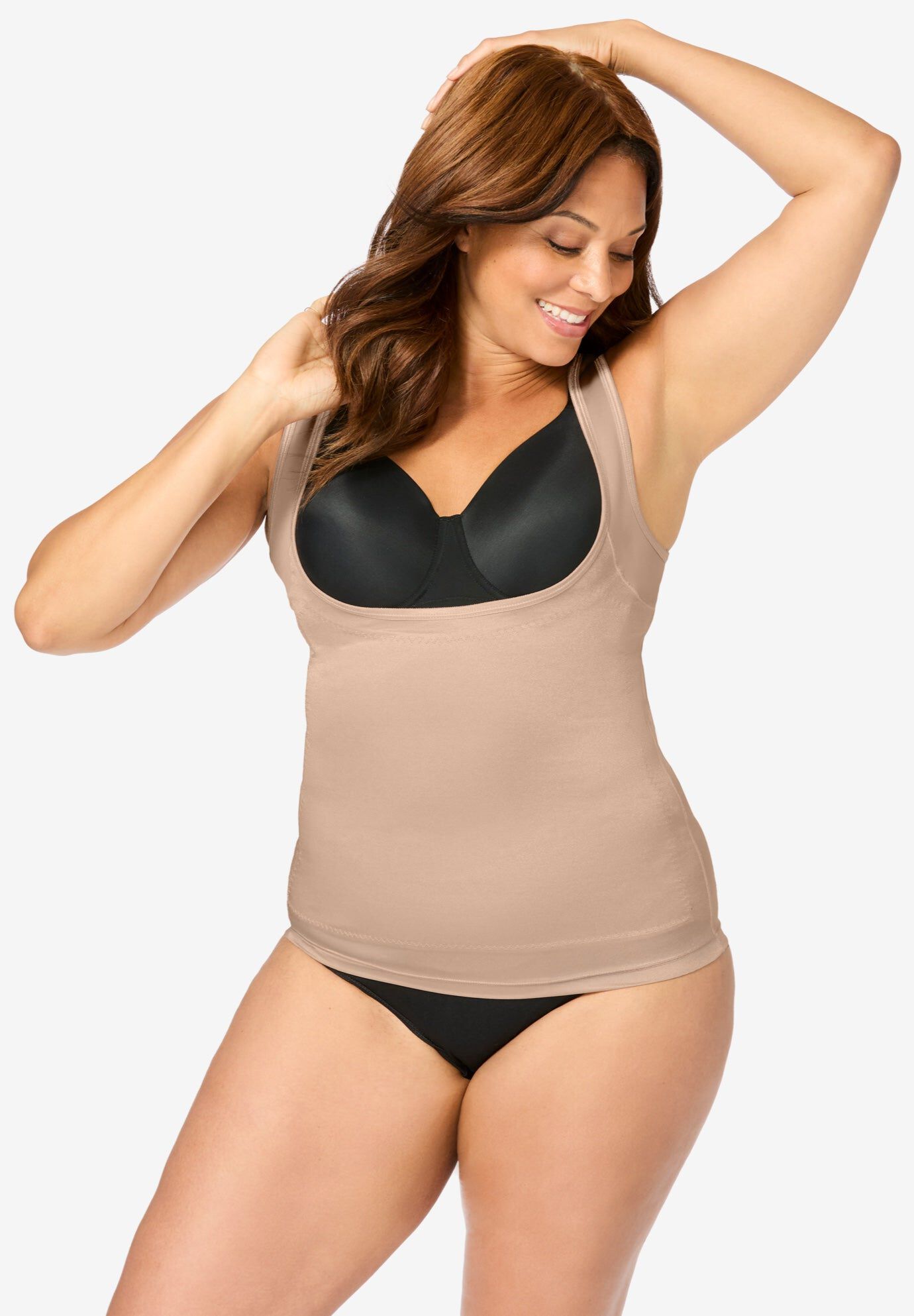 Power Shaper Firm Control Wear-Your-Own-Bra Shaper Tank
