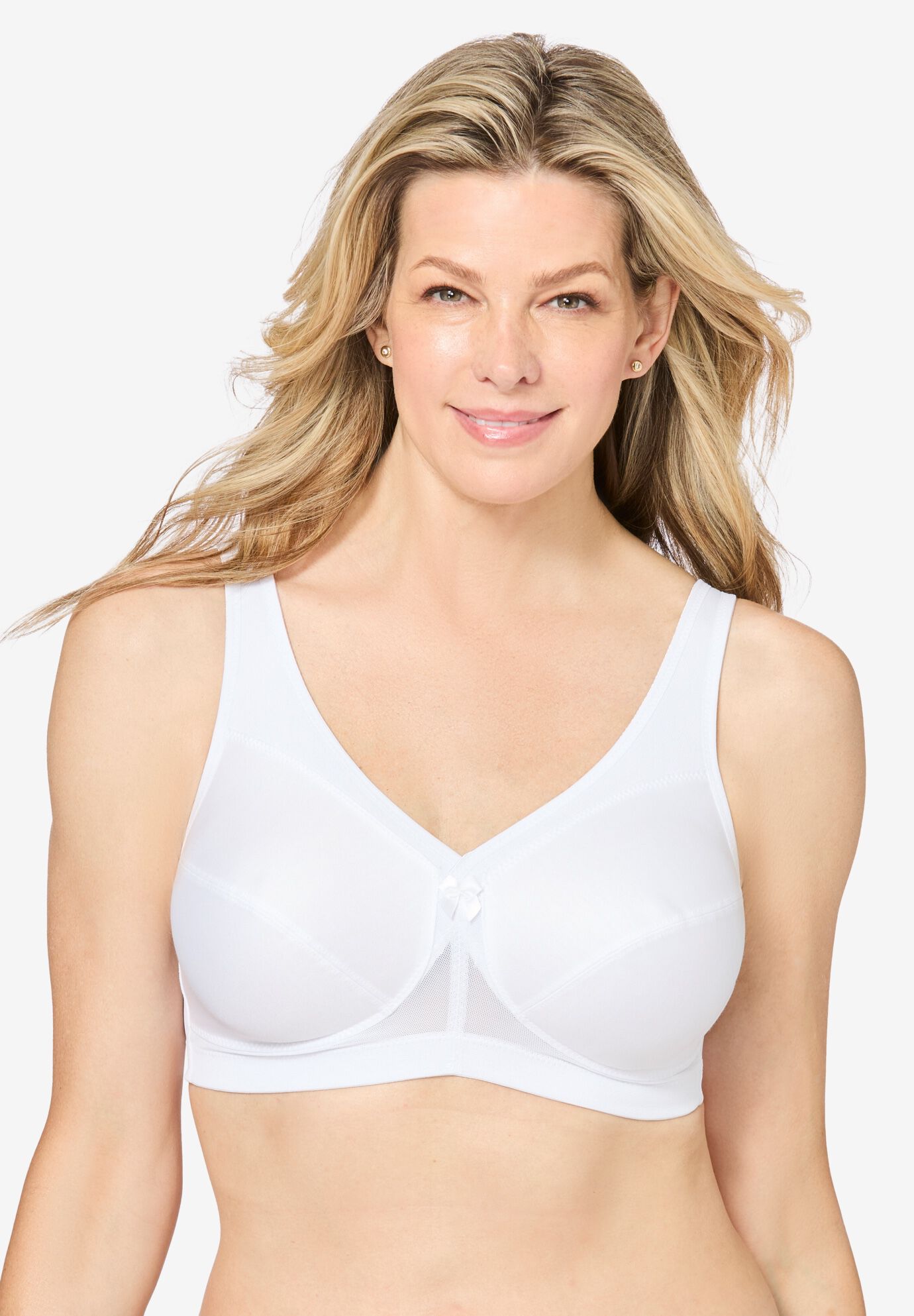 plus size wireless sports bra