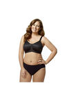 Molded Spacer Soft Cup Bra, BLACK, hi-res image number null