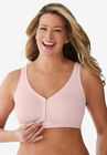 Front-Hook Breathe Bra, SHELL PINK, hi-res image number null