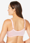 Front-Close Satin Wireless Bra, , on-hover image number null