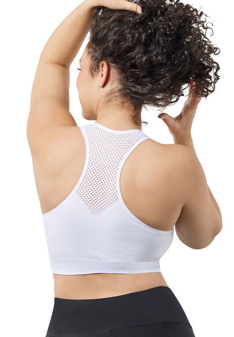 The Lea Cooling Low-Impact Racerback Sports Bra, , alternate image number null