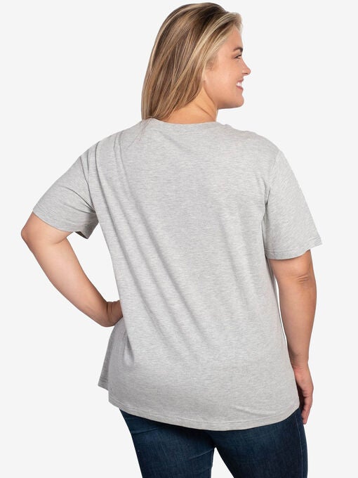 Disney Cats Short Sleeve T-Shirt Cheshire Cat Figaro Gray, , on-hover image number null