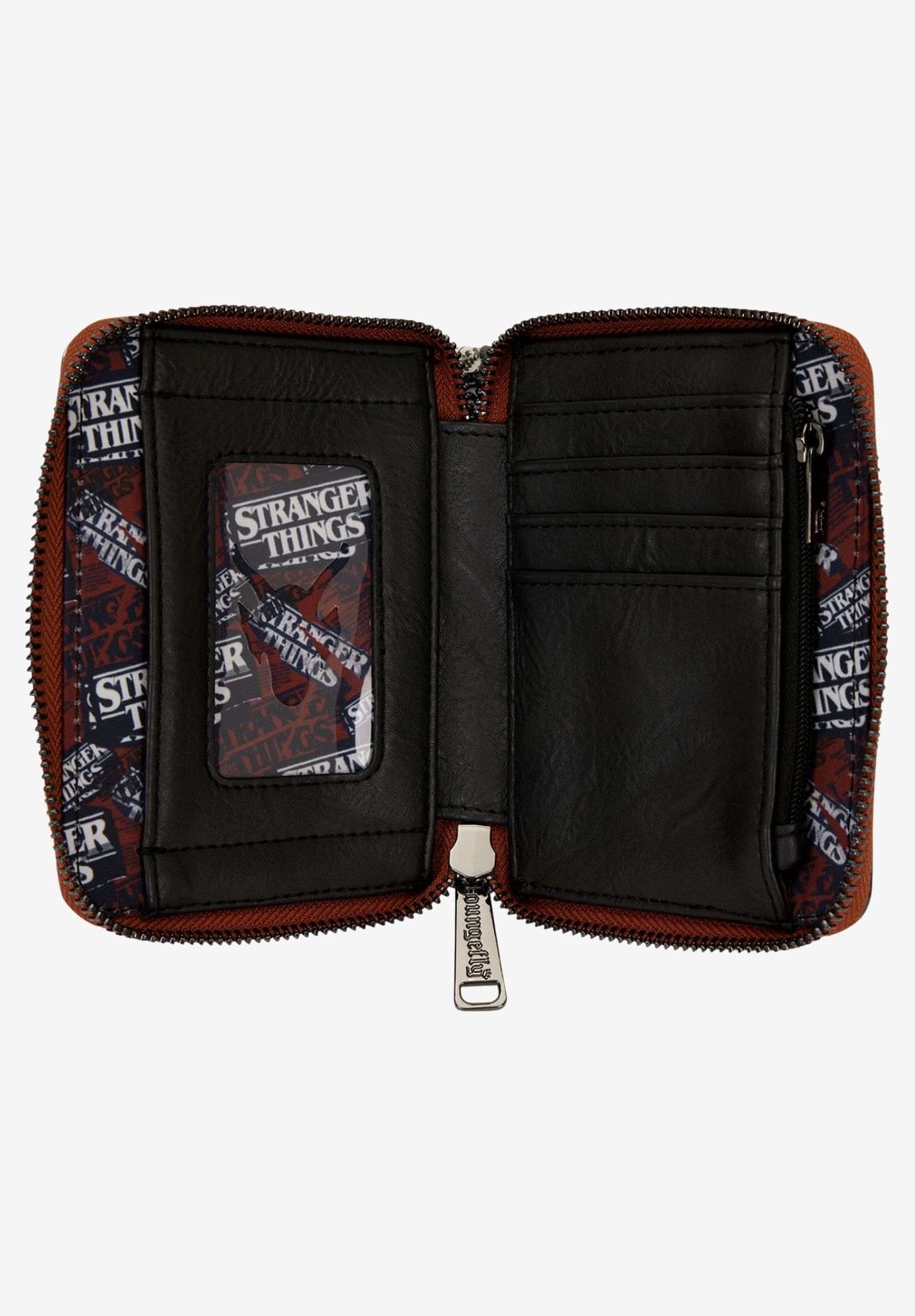Loungefly x Stranger Things 5 Zip Around Wallet, WHITE, alternate image number 2