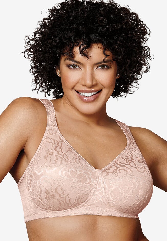 18 Hour® Ultimate Lift & Support Wireless Bra 4745B, SANDSHELL, hi-res image number 0