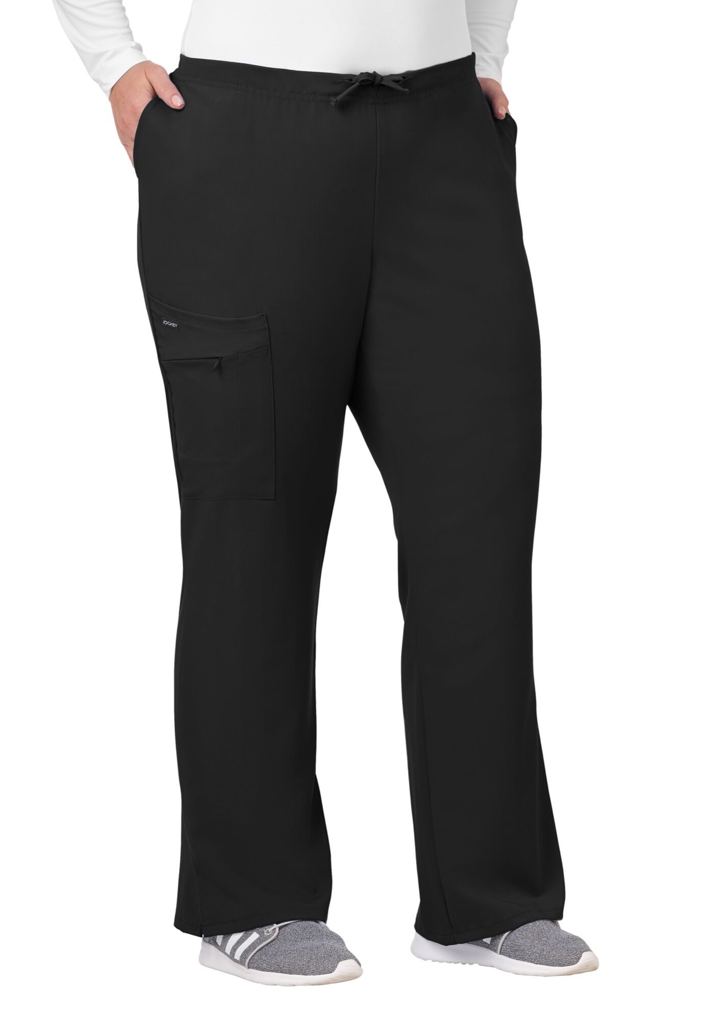 Jockey Scrubs Women&#39;s Favorite Fit Pant, BLACK, hi-res image number 0