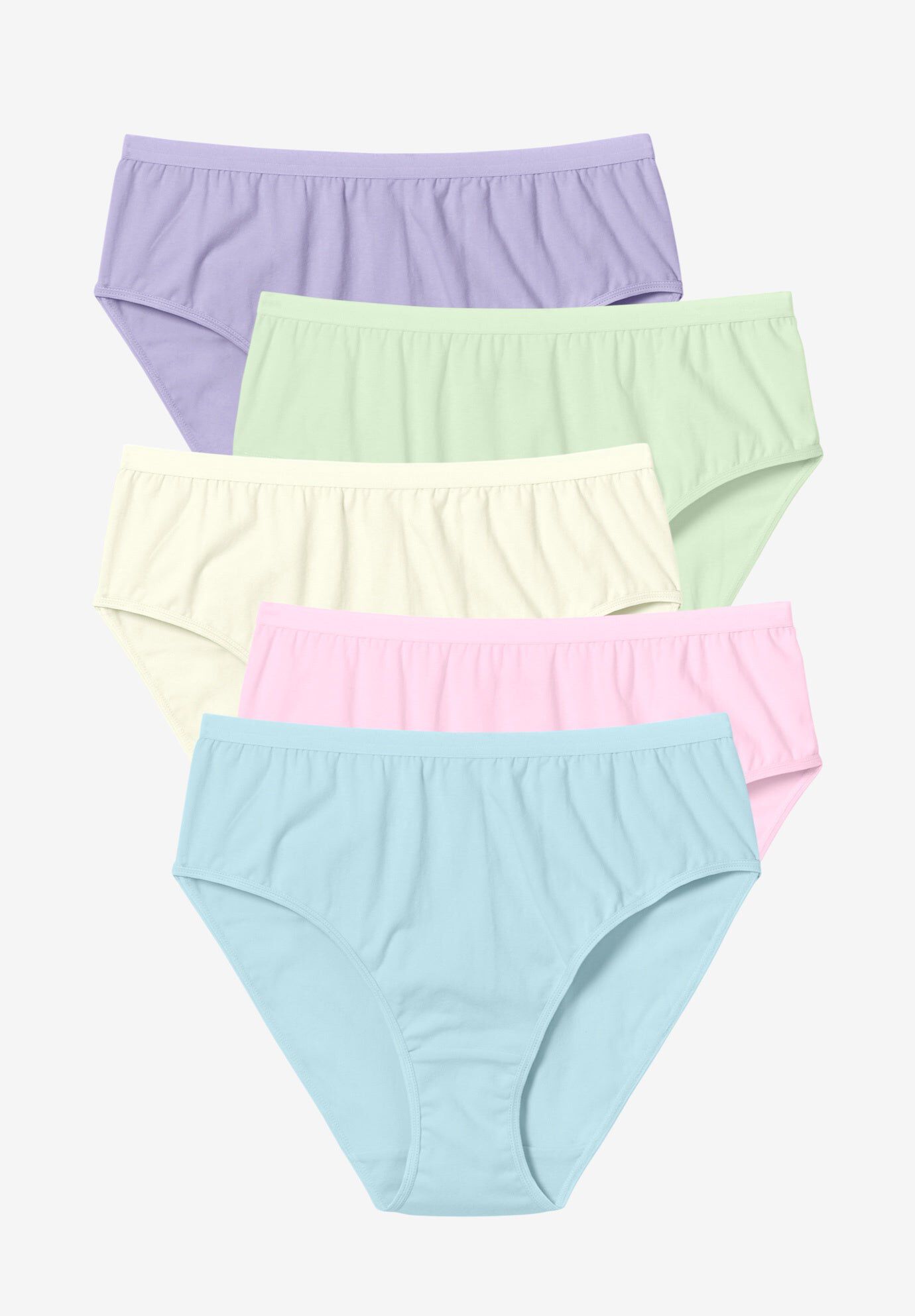 Hi-Cut Cotton Brief 5-Pack