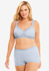 Microfiber Wireless T-Shirt Bra , PEARL GREY, hi-res image number null