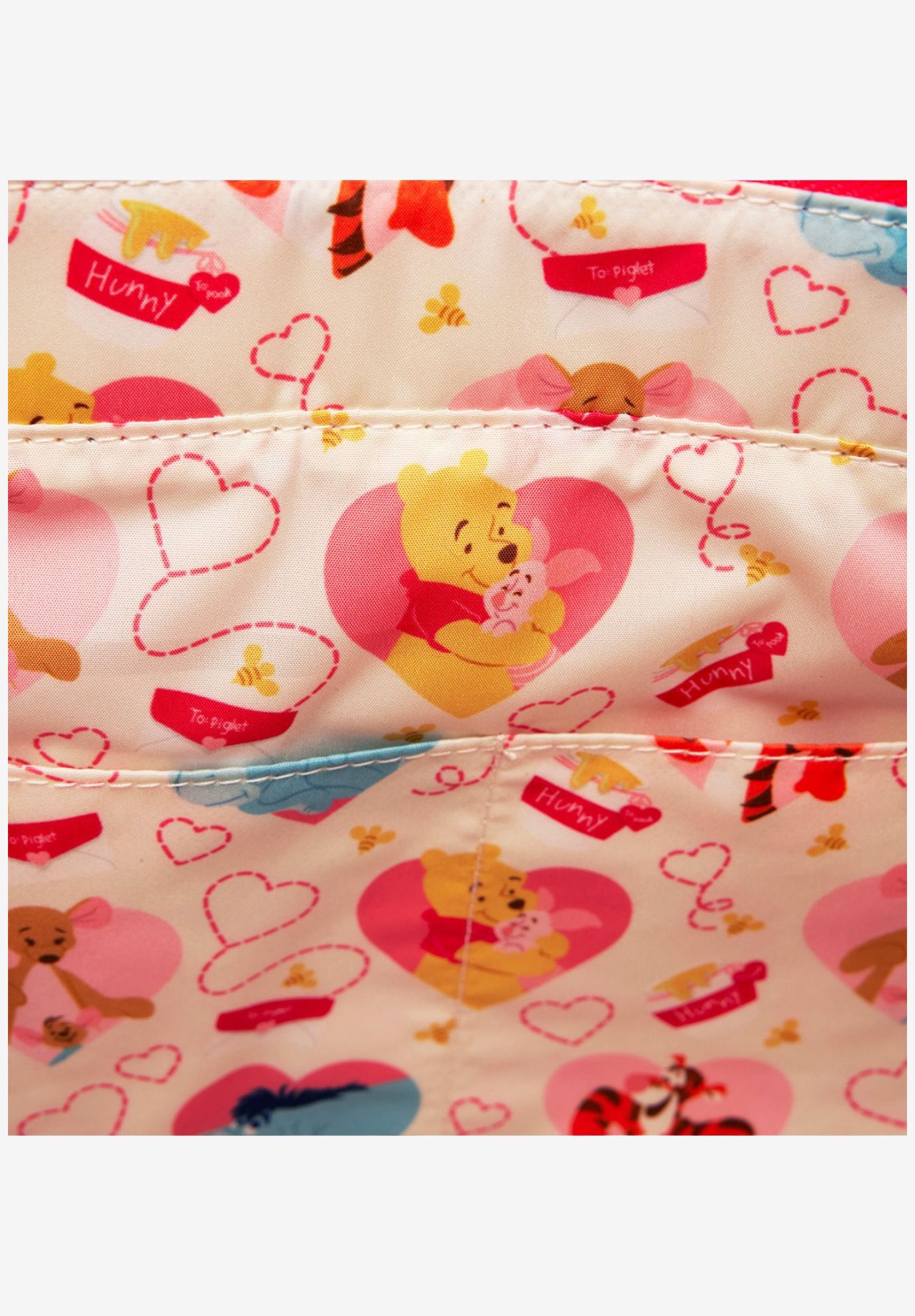 Loungefly x Disney Winnie The Pooh & Friends Convertible Backpack & Tote Bag, BEIGE, alternate image number 4