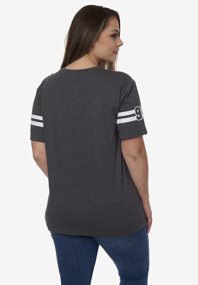Jack Skellington Striped Short Sleeve T-Shirt , , on-hover image number null