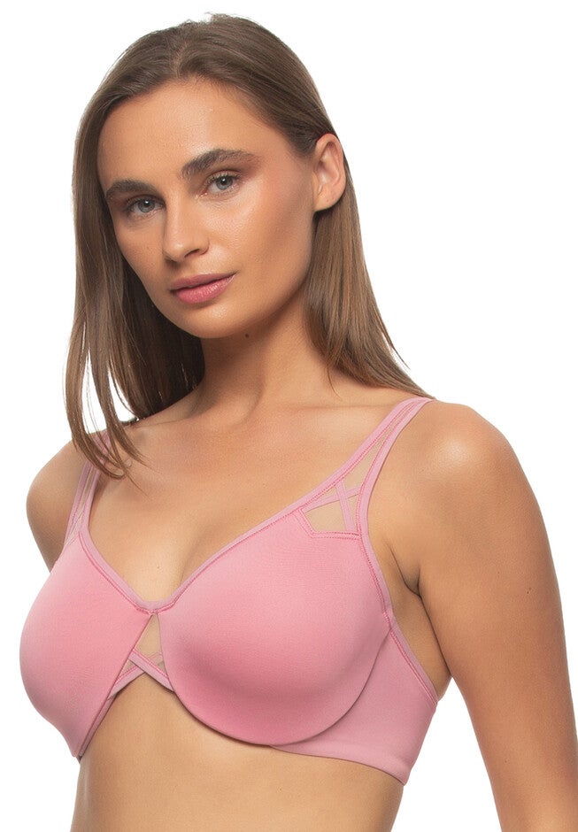 Amaranth Unlined Minimizer Bra, FOXGLOVE FXG, hi-res image number null