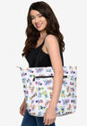 Mickey Mouse & Friends Beach Zippered Tote Bag, MULTI, hi-res image number null