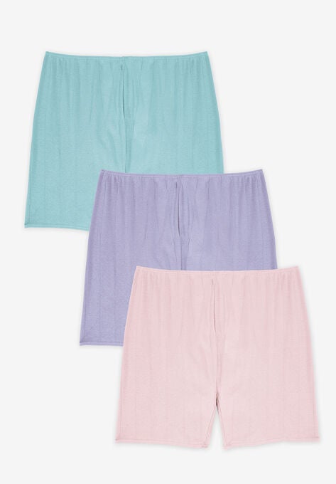 3-Pack Cotton Boyshort, PASTEL PACK, hi-res image number null