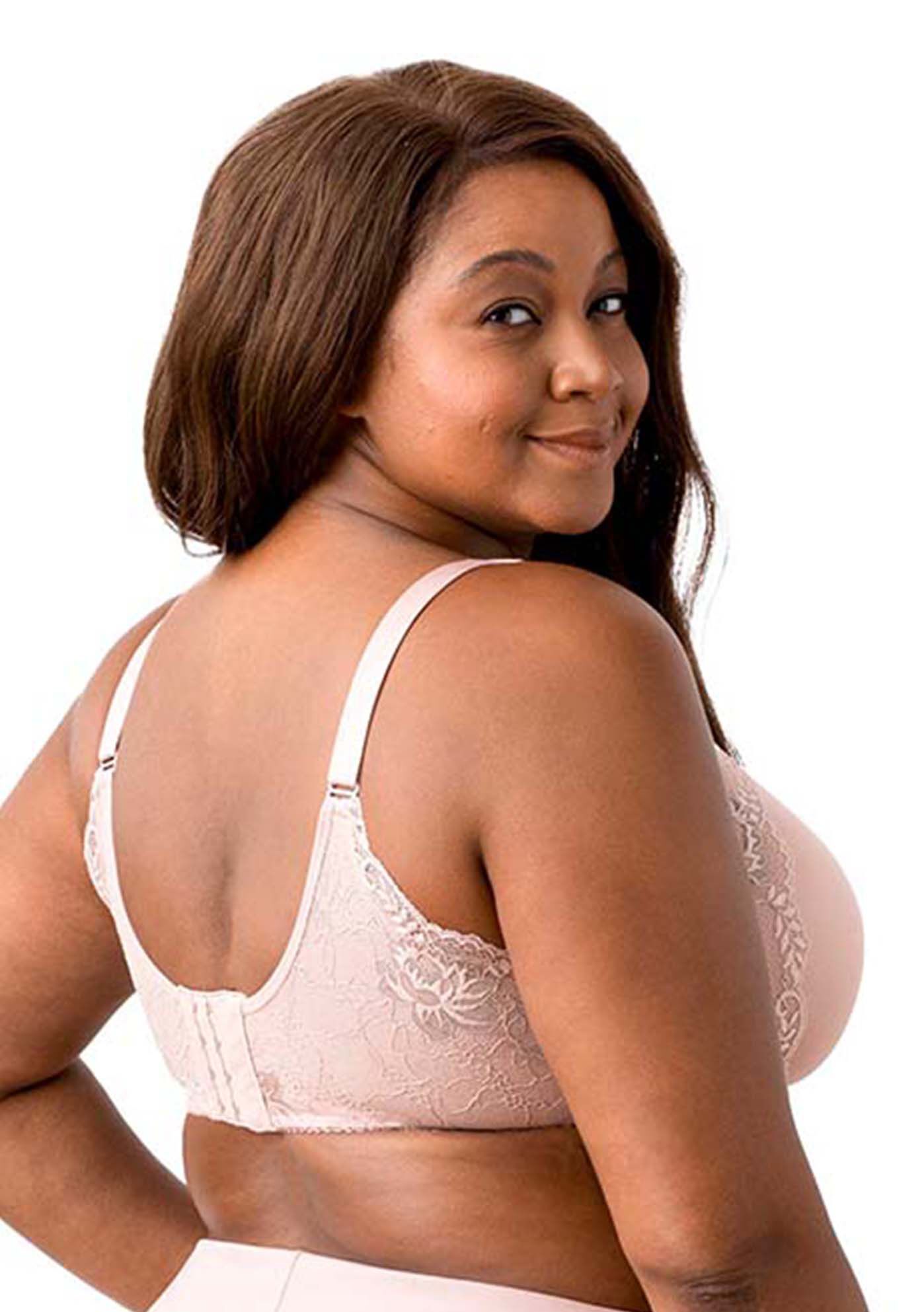 Fancy Smooth Curves Underwire Bra, DUSTY ROSE, on-hover image number 1