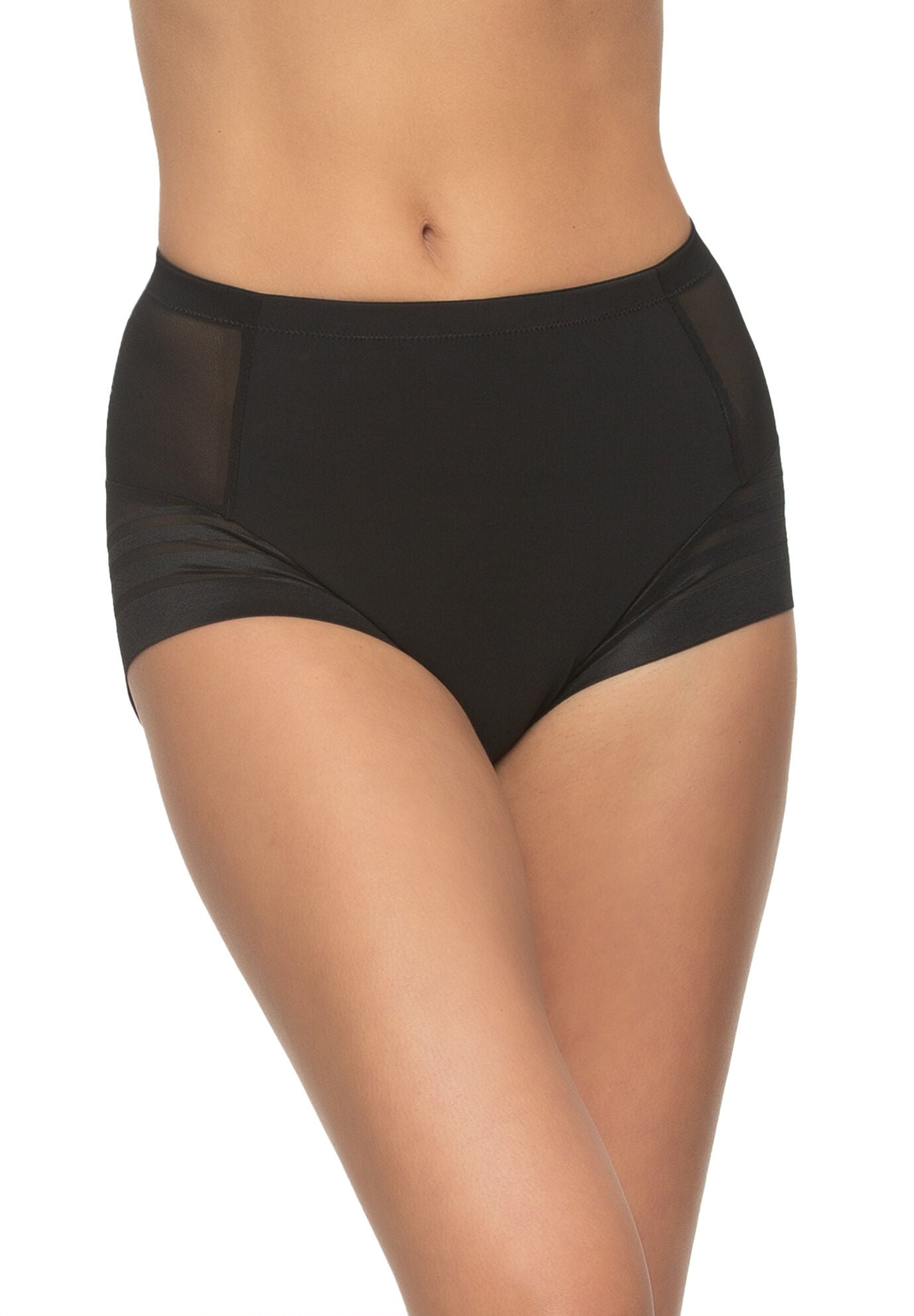 Marvelous Seamless Side-Smoothing Panty, BLACK, hi-res image number 0