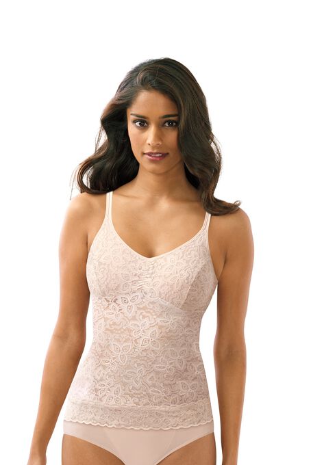 Lace 'N Smooth® Cami , ROSEWOOD, hi-res image number null