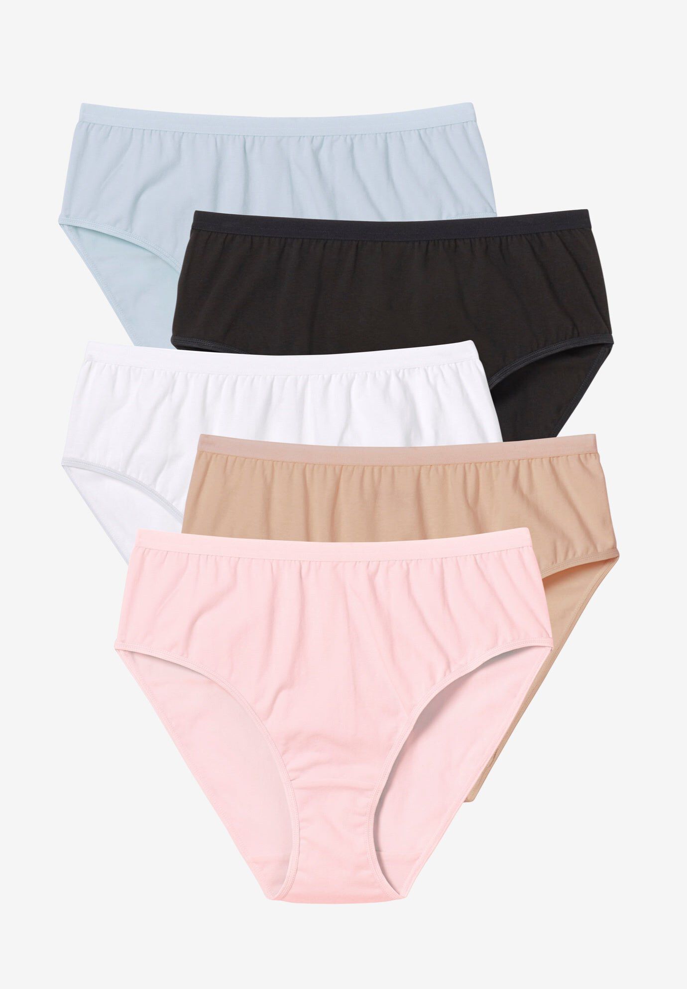 Hi-Cut Cotton Brief 5-Pack