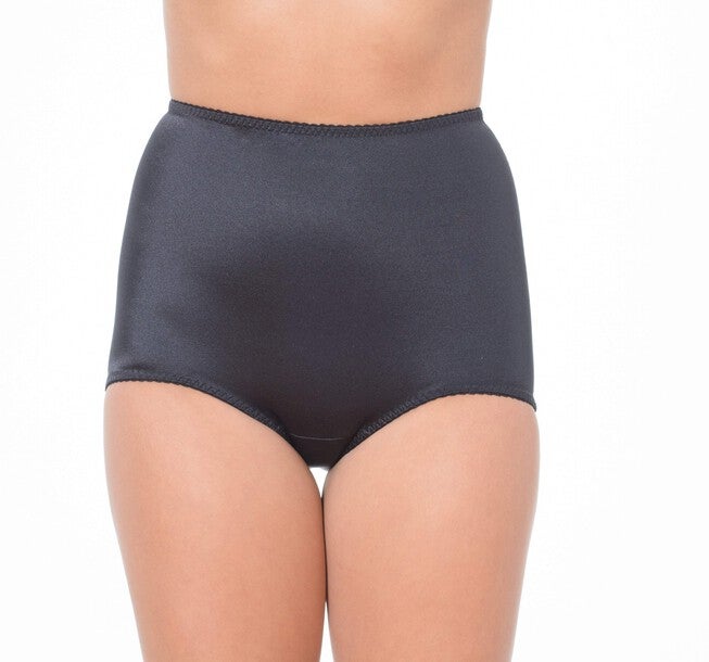 Light Shaping Tummy Control Panty with Inner Lining, BLACK, hi-res image number 0