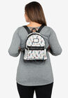 Loungefly x Disney Mickey Minnie Donald Daisy Mini Backpack Handbag White, , alternate image number null