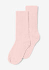 2-Pack Open Weave Extra Wide Socks, SHELL PINK, hi-res image number null