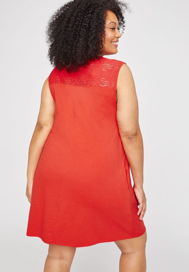Paradise Crochet Swim Cover-Up (With Pockets), , on-hover image number null
