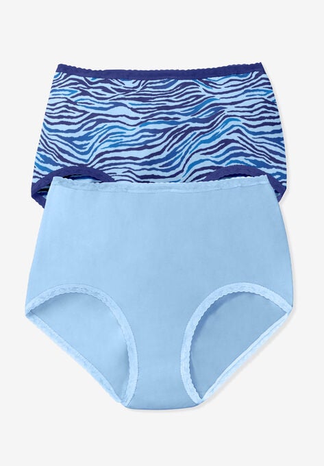 Lace Detail Brief 2-Pack, SKY BLUE PACK, hi-res image number null