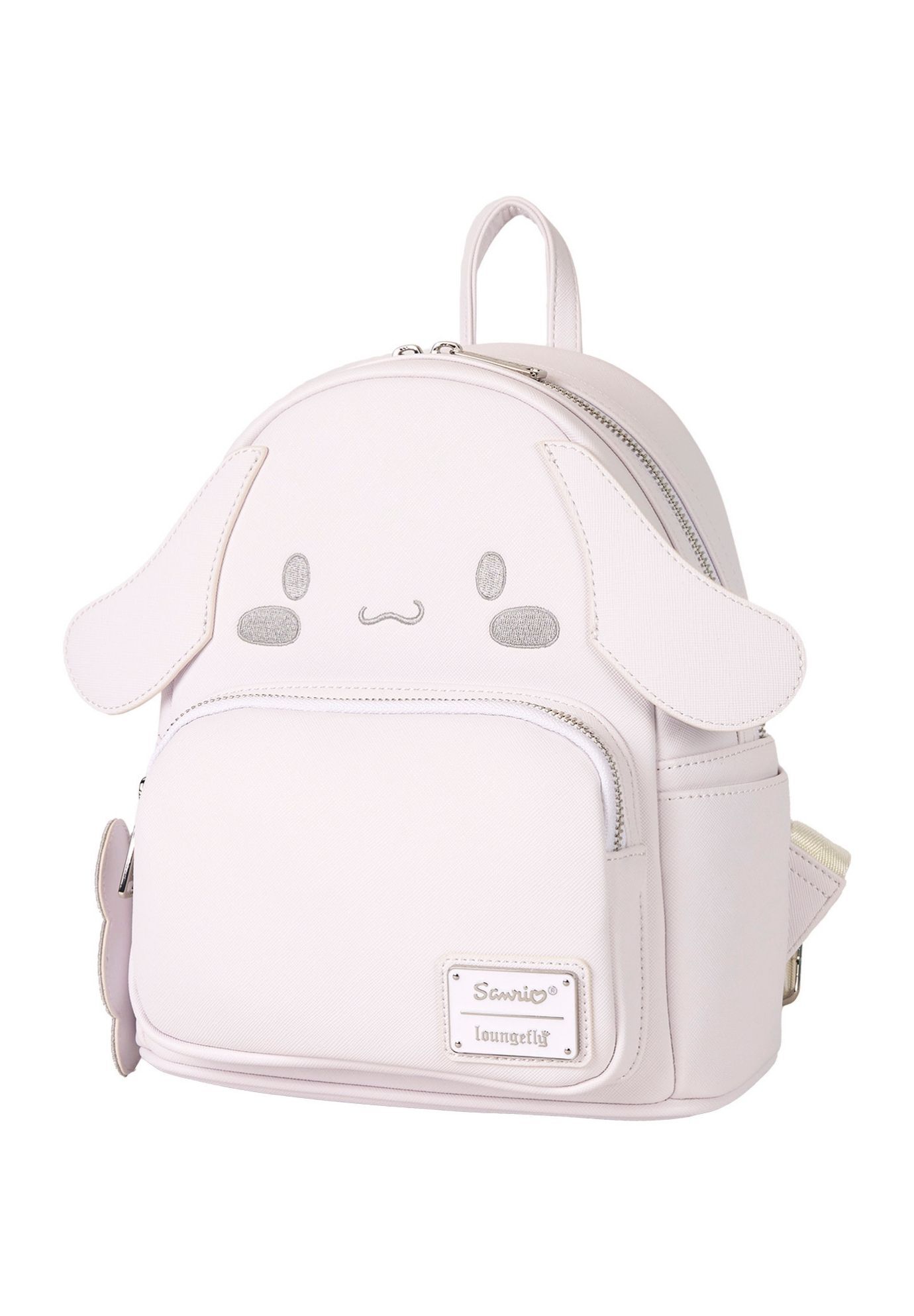 Loungefly x Sanrio Cinnamoroll Mini Backback, WHITE, alternate image number 2